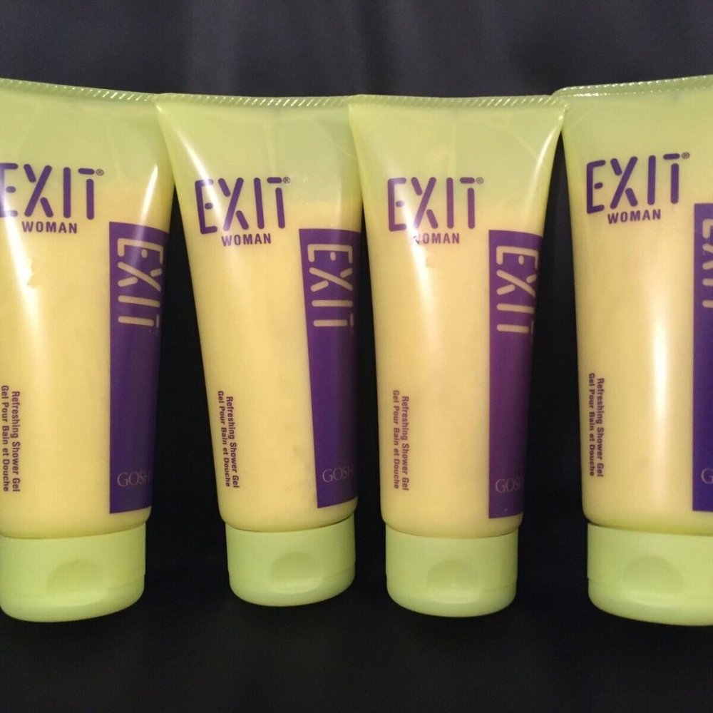 Exit Woman by Gosh Refreshing Shower Gel 7 oz EACH LOT OF 4 NEW